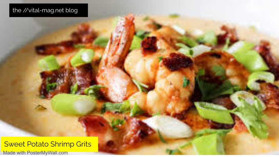 Sweet Potato Shrimp Grits