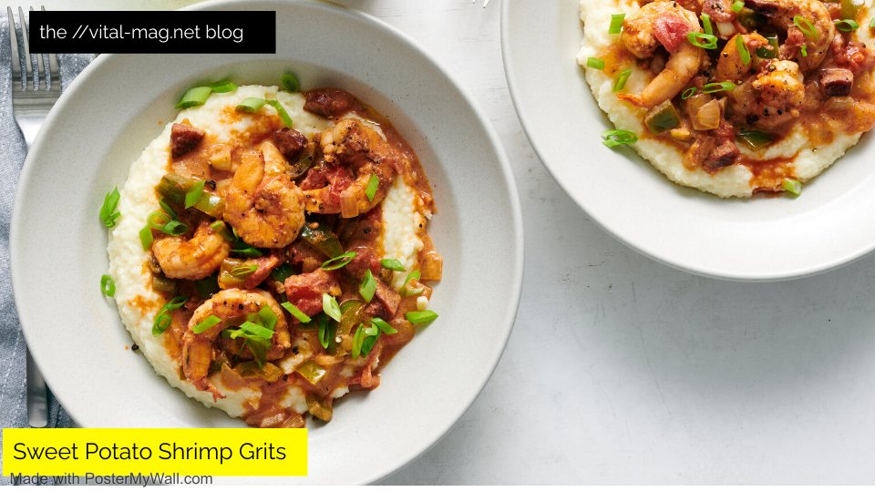 Sweet Potato Shrimp Grits