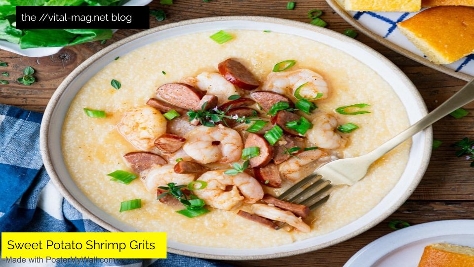 Sweet Potato Shrimp Grits