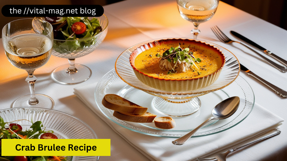 Crab Brulee Recipe